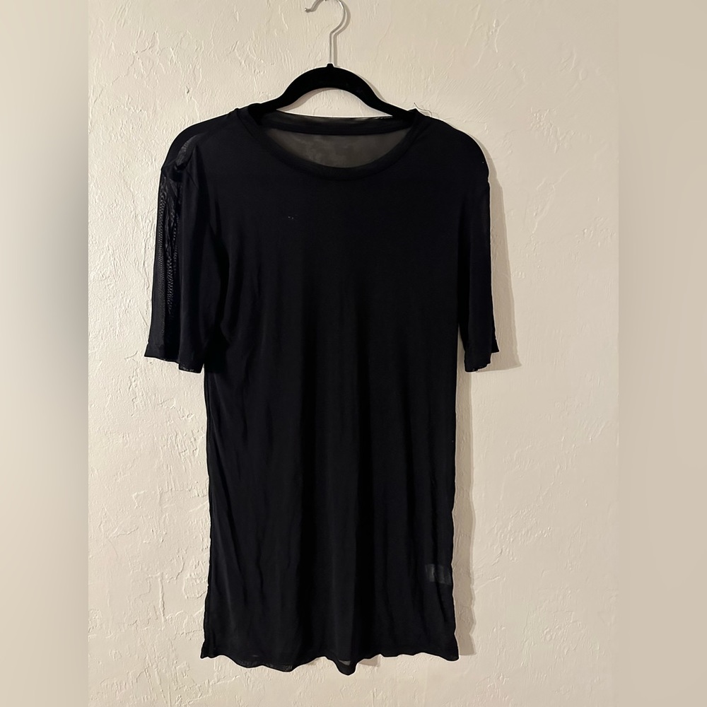 Forever 21 Sheer black dress